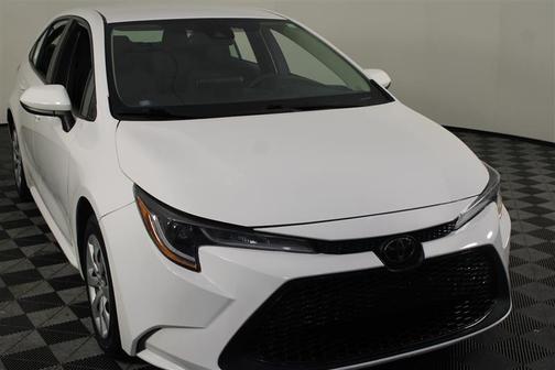 White 2022 Toyota Corolla LE