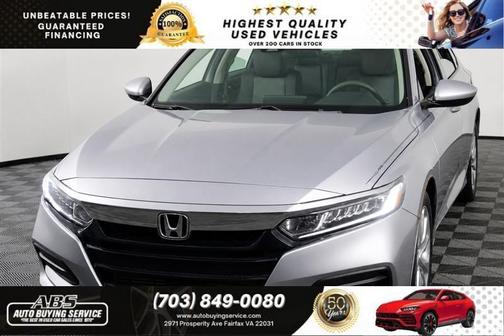 Lunar Silver Metallic 2018 Honda Accord LX