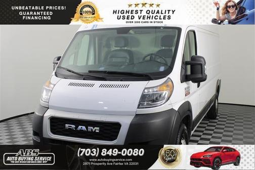 Bright White Clearcoat 2021 RAM ProMaster 2500 High Roof
