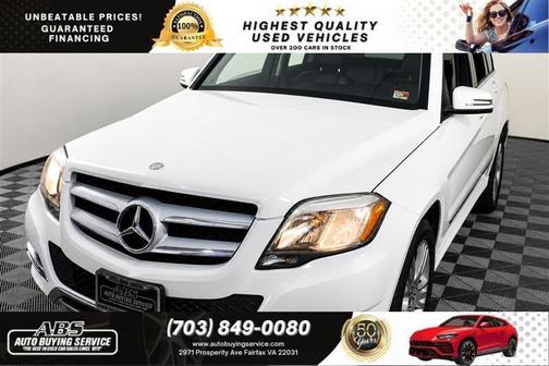 Polar White 2015 Mercedes-Benz GLK-Class GLK 350 4MATIC