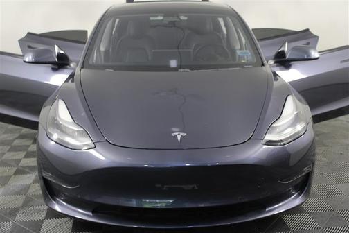 Gray 2021 Tesla Model 3 Standard Range Plus