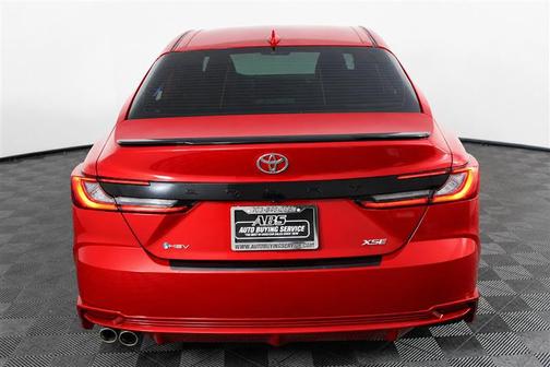 Supersonic Red 2025 Toyota Camry XSE