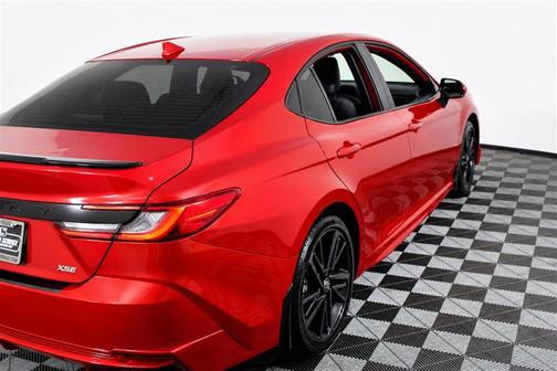 Supersonic Red 2025 Toyota Camry XSE