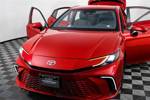 Supersonic Red 2025 Toyota Camry XSE