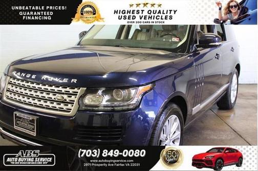 2015 Land Rover Range Rover 3.0L Supercharged HSE
