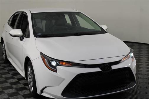 White 2022 Toyota Corolla LE