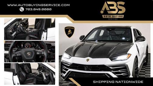 White 2019 Lamborghini Urus