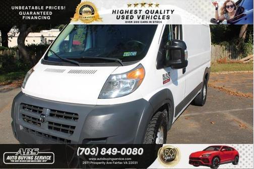 2017 RAM ProMaster 1500 Low Roof