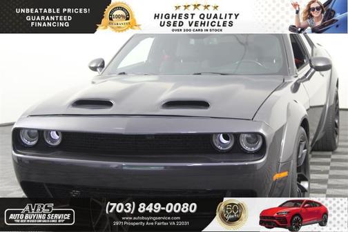 Granite Pearlcoat 2020 Dodge Challenger R/T Scat Pack Widebody