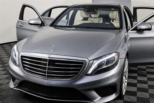 Diamond Silver Metallic 2014 Mercedes-Benz S-Class 4MATIC