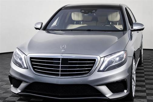 Diamond Silver Metallic 2014 Mercedes-Benz S-Class 4MATIC