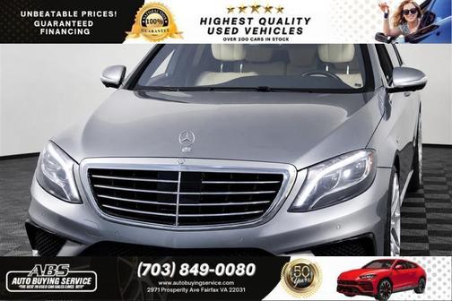 Diamond Silver Metallic 2014 Mercedes-Benz S-Class 4MATIC