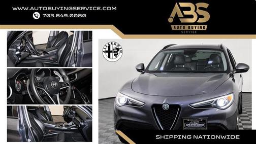 Gray 2018 Alfa Romeo Stelvio Sport