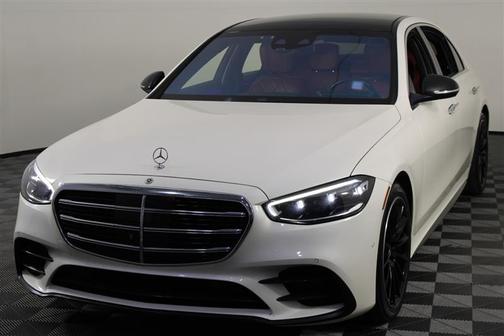 designo Diamond White 2021 Mercedes-Benz S-Class 4MATIC