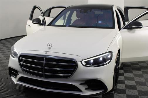 designo Diamond White 2021 Mercedes-Benz S-Class 4MATIC
