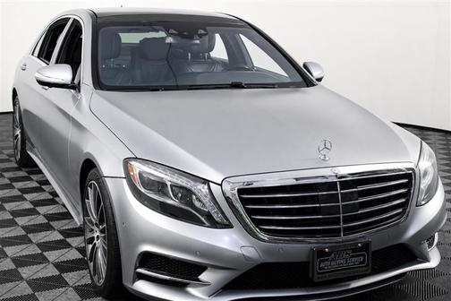 Palladium Silver Metallic 2015 Mercedes-Benz S-Class S 550