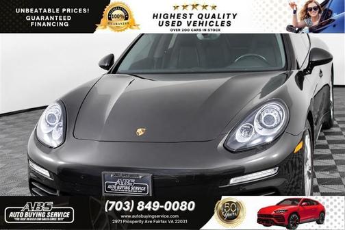Black 2014 Porsche Panamera 4