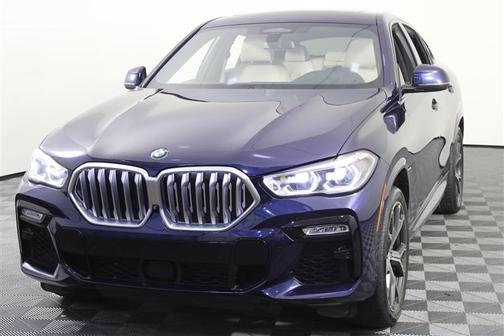 Blue 2020 BMW X6 xDrive40i