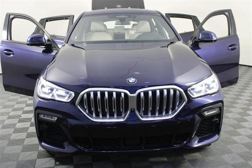 Blue 2020 BMW X6 xDrive40i