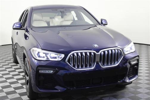 Blue 2020 BMW X6 xDrive40i