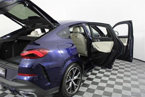 Blue 2020 BMW X6 xDrive40i