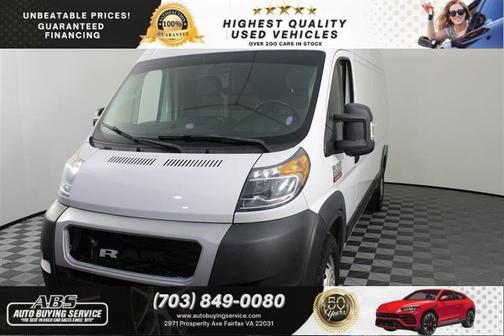 Bright White Clearcoat 2020 RAM ProMaster 2500 High Roof