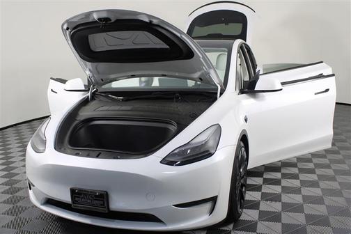 Pearl White Multi-Coat 2021 Tesla Model Y Performance Dual Motor All-Wheel Drive