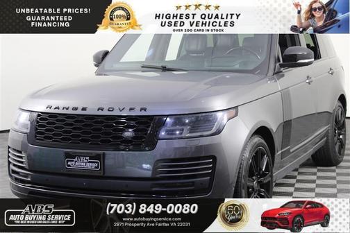 2018 Land Rover Range Rover 3.0L Supercharged HSE