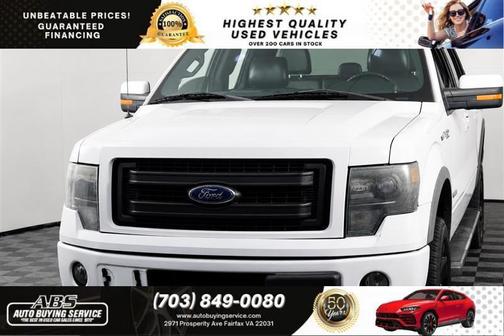 White Platinum Metallic Tri-Coat 2013 Ford F-150 FX4