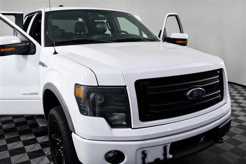 White Platinum Metallic Tri-Coat 2013 Ford F-150 FX4
