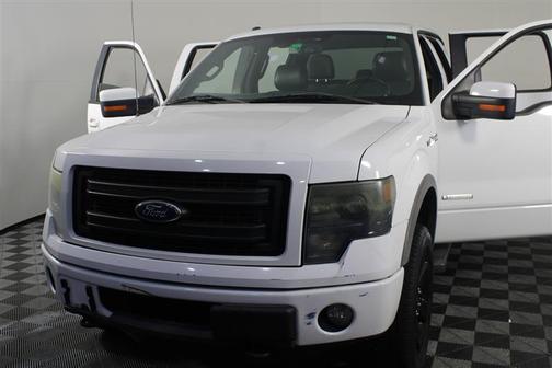 White Platinum Metallic Tri-Coat 2013 Ford F-150 FX4