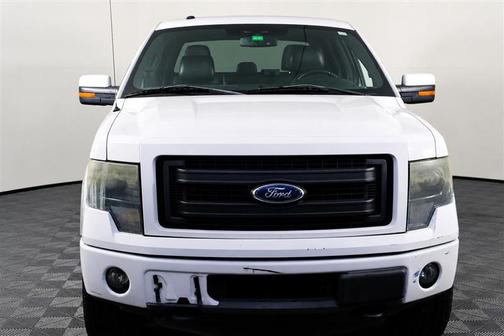 White Platinum Metallic Tri-Coat 2013 Ford F-150 FX4