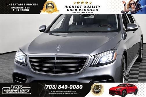 Selenite Grey Metallic 2018 Mercedes-Benz S-Class S 560