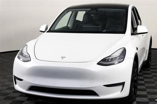 Pearl White Multi-Coat 2020 Tesla Model Y Long Range Dual Motor All-Wheel Drive