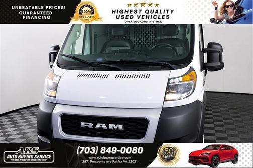 Bright White Clearcoat 2022 RAM ProMaster 2500 Base