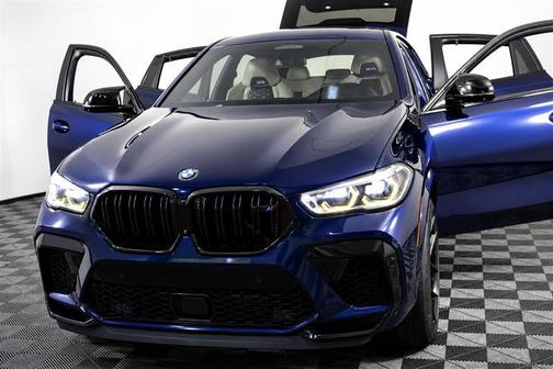 Tanzanite Blue II Metallic 2021 BMW X6 M COMPETITION