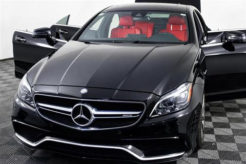 Black 2015 Mercedes-Benz CLS-Class S 4MATIC