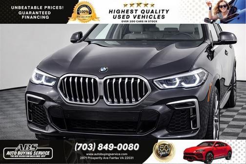 Dark Graphite Metallic 2020 BMW X6 xDrive40i