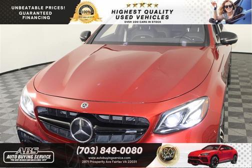 2018 Mercedes-Benz AMG E 63 S 4MATIC