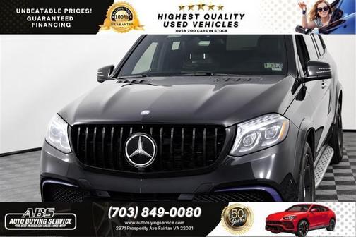 Black 2017 Mercedes-Benz AMG GLS 63 4MATIC