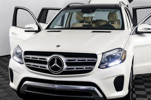 White 2018 Mercedes-Benz GLS 450 4MATIC