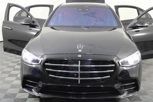 Black 2021 Mercedes-Benz S-Class 4MATIC