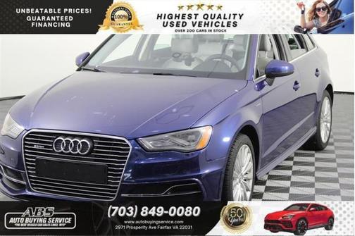 2016 Audi A3 e-tron 1.4T Tech Premium Plus