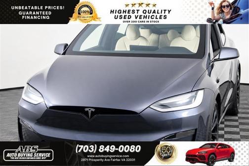 Stealth Grey 2023 Tesla Model X Dual Motor All-Wheel Drive