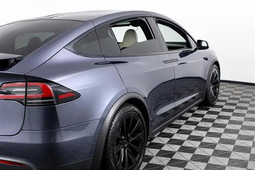 Stealth Grey 2023 Tesla Model X Dual Motor All-Wheel Drive