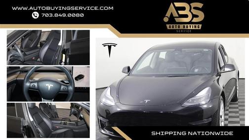 Solid Black 2023 Tesla Model 3 Standard Range