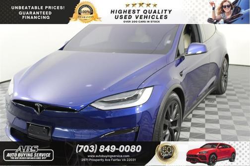 Deep Blue Metallic 2023 Tesla Model X Dual Motor All-Wheel Drive