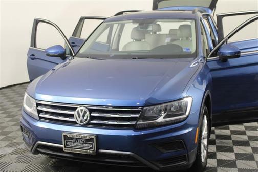 Blue 2019 Volkswagen Tiguan 2.0T SE 4MOTION