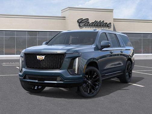 Deep Sea Metallic 2026 Cadillac Escalade ESV Platinum Sport