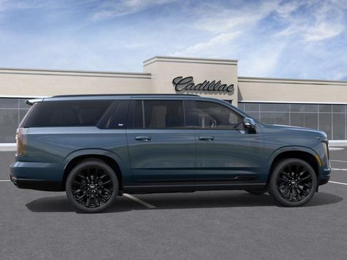 Deep Sea Metallic 2026 Cadillac Escalade ESV Platinum Sport